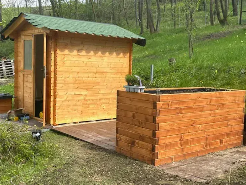 Smrkový záhon výšky 45 cm MASIV